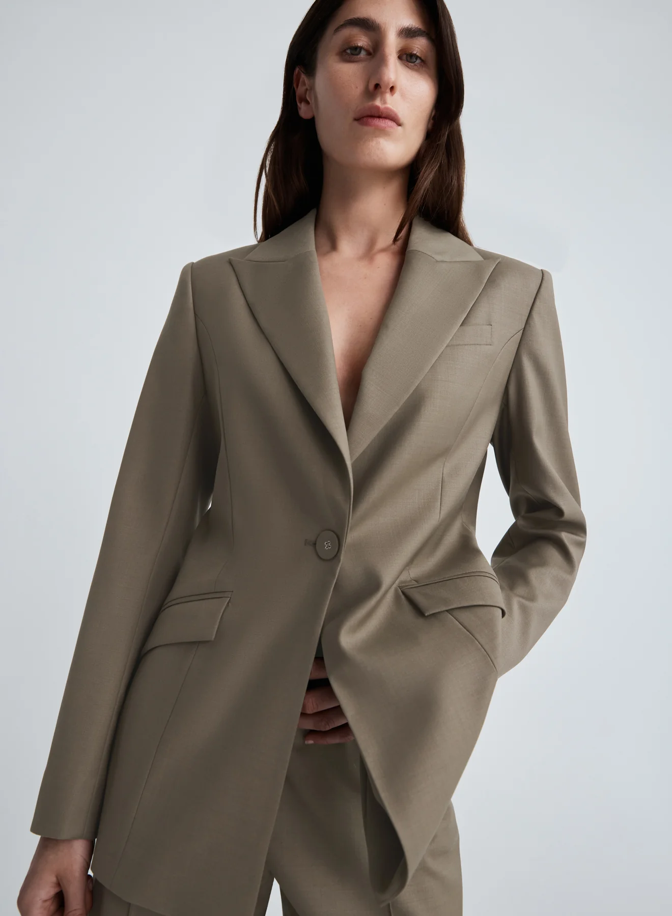WILLOW BLAZER (TAUPE BROWN) - Image 5