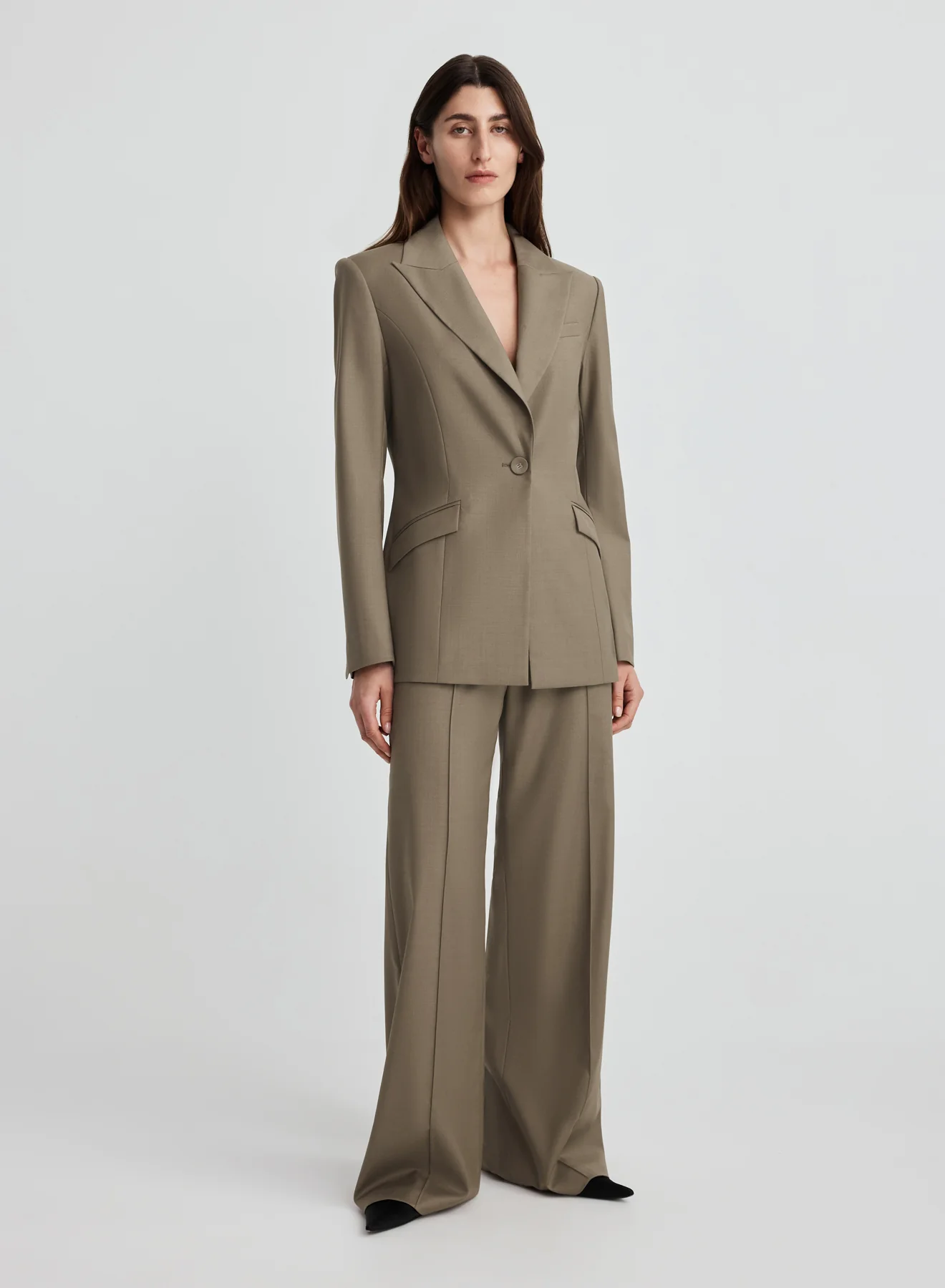 WILLOW BLAZER (TAUPE BROWN) - Image 6
