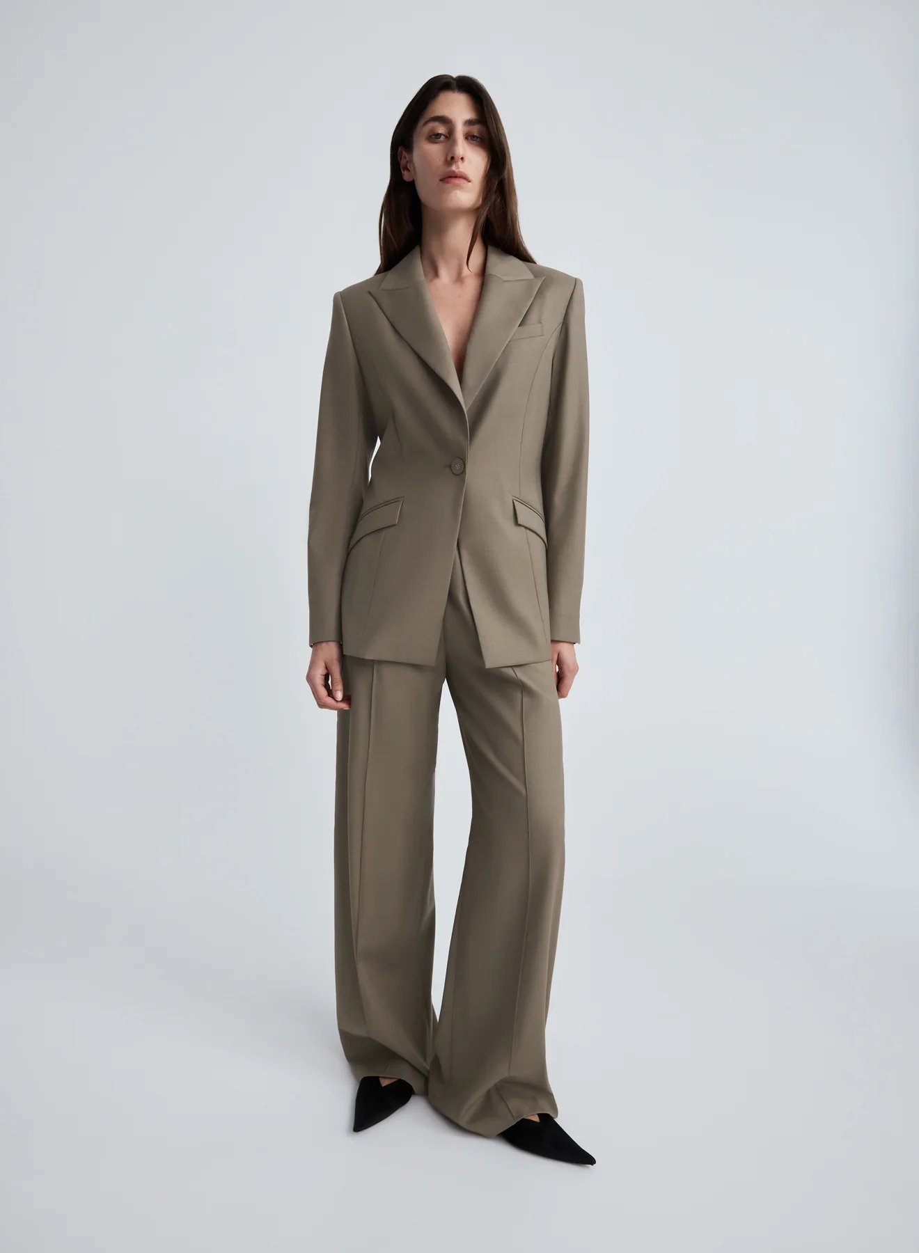 WILLOW BLAZER (TAUPE BROWN) - Image 9